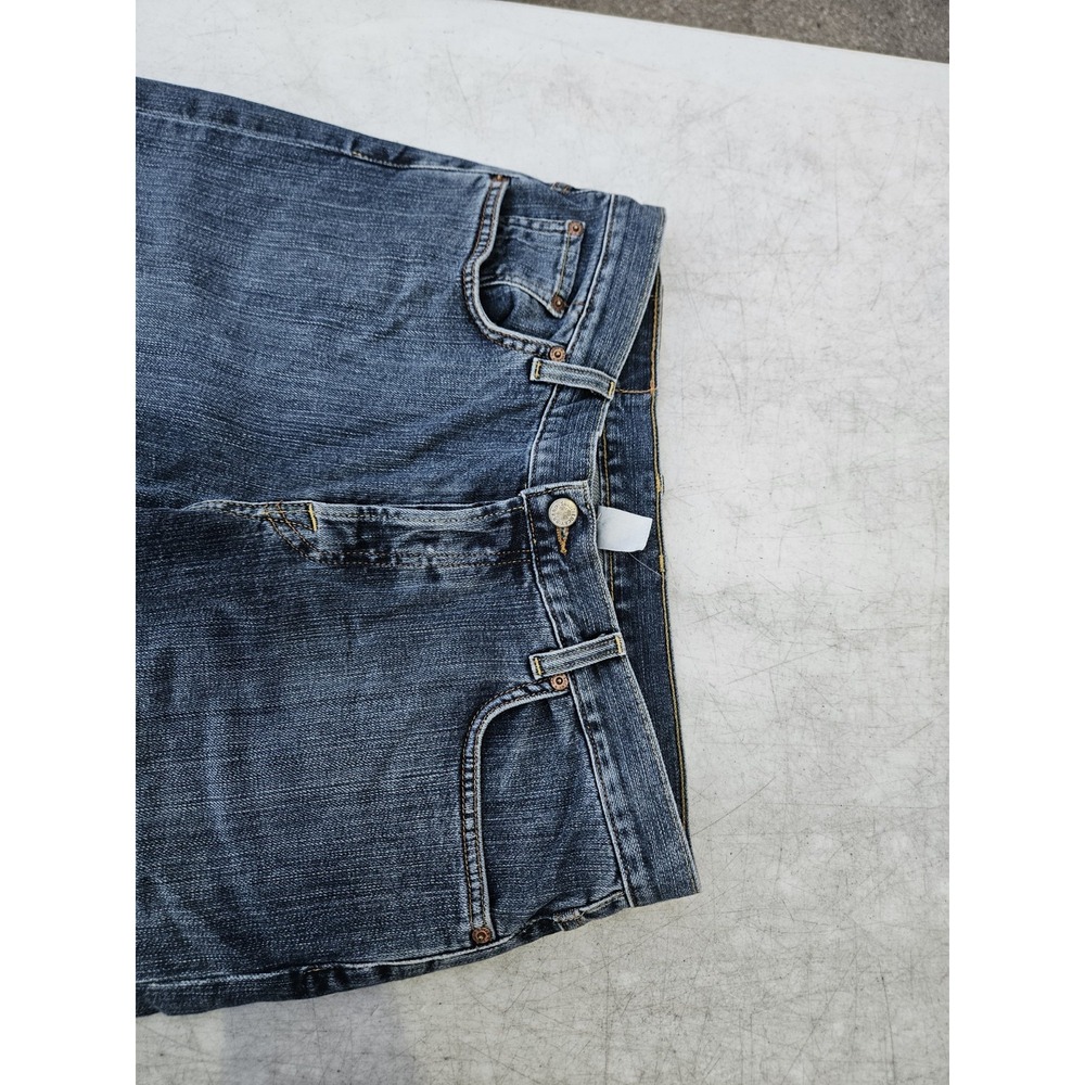 Lucky Brand Jeans Women's Blue Easy Rider Button-Fly Denim Size 12 | 31 Long Len - Picture 7 of 10